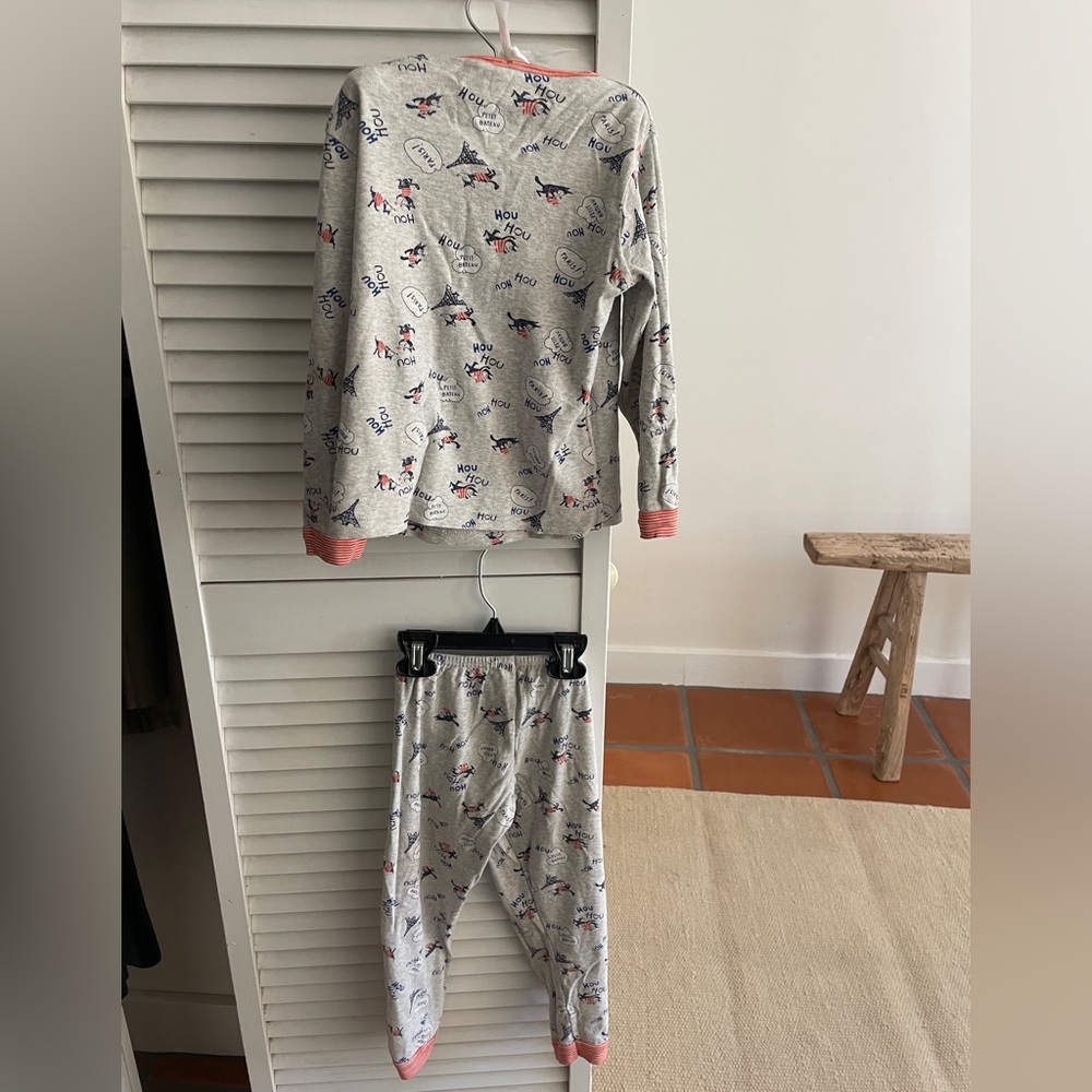 Petit Bateau Paris Pajama Set 6 years Organic Cotton